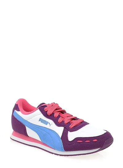 Puma Cabana Racer SL Jr 351979 35 Kadın Günlük Ayakkabı mor