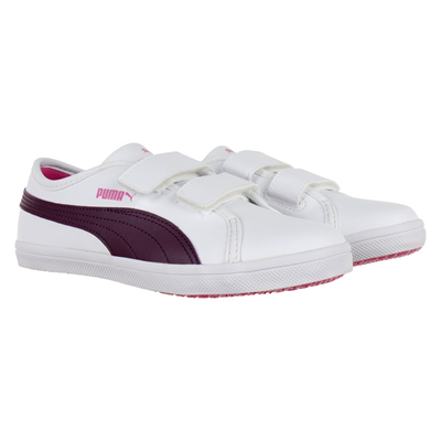 Puma Elsu SL F V 356825 09 Kız Çocuk Spor Ayakkabı Beyaz