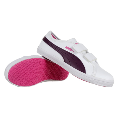 Puma Elsu SL F V 356825 09 Kız Çocuk Spor Ayakkabı Beyaz