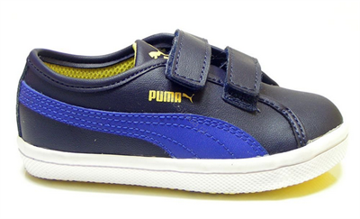 Puma Elsu SL FV 356825 10 Erkek Çocuk Ayakkabı Lacivert