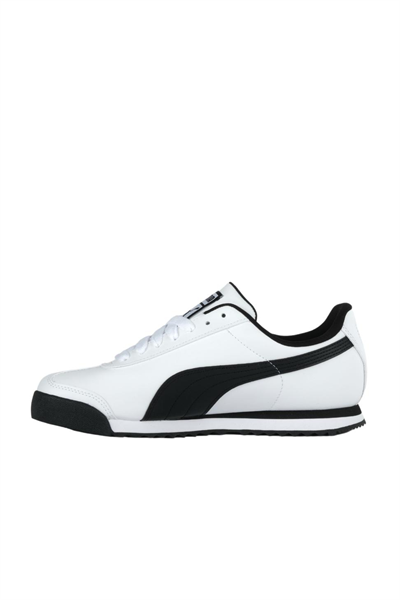 Puma Roma Basic 353572 04 Erkek Günlük Kullanım Ayakkabı Beyaz Siyah