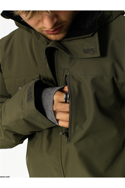 QuikSilver EQYTJ03129 CRE0 Haki Erkek Mont Haki yeşil