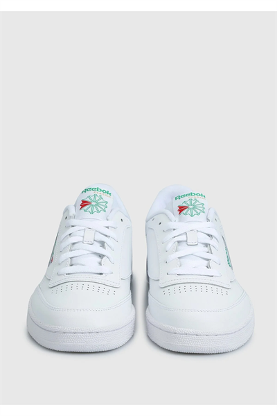 Reebok 100000155 Club C 85 Erkek Sneakers Beyaz Yeşil