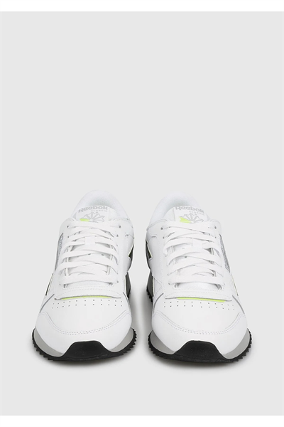 Reebok 100032767 CLASSIC LEATHER RIPPLE Erkek Günlük Spor Ayakkabı Beyaz Yeşil