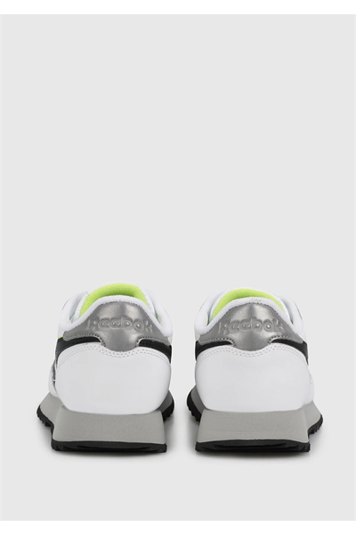 Reebok 100032767 CLASSIC LEATHER RIPPLE Erkek Günlük Spor Ayakkabı Beyaz Yeşil