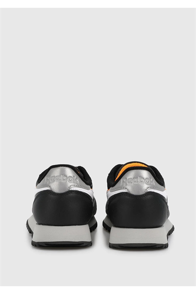 Reebok 100032768 CLASSIC LEATHER RIPPLE Erkek Günlük Spor Ayakkabı Siyah Beyaz