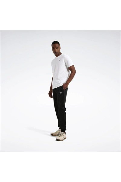 Reebok 100063237 RI VECTOR KNIT TRACK PANT Erkek Alt Eşofman Siyah