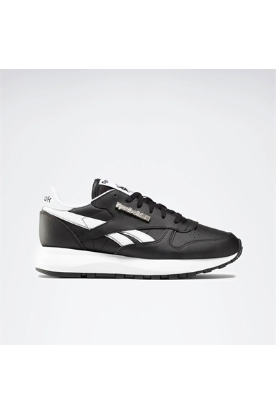 Reebok 100074549 CLASSIC LEATHER SP Kadın Sneaker Siyah Beyaz