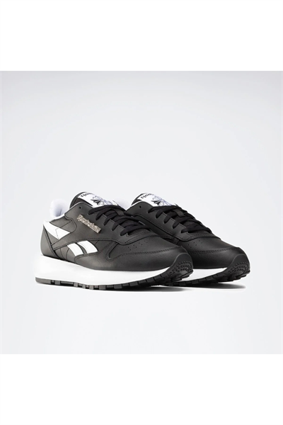 Reebok 100074549 CLASSIC LEATHER SP Kadın Sneaker Siyah Beyaz