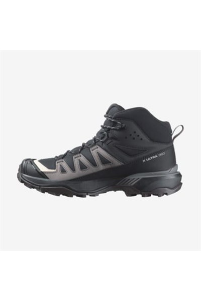 Salomon 474486 X ULTRA 360 MID GTX W Kadın Outdoor Bot Siyah Gri