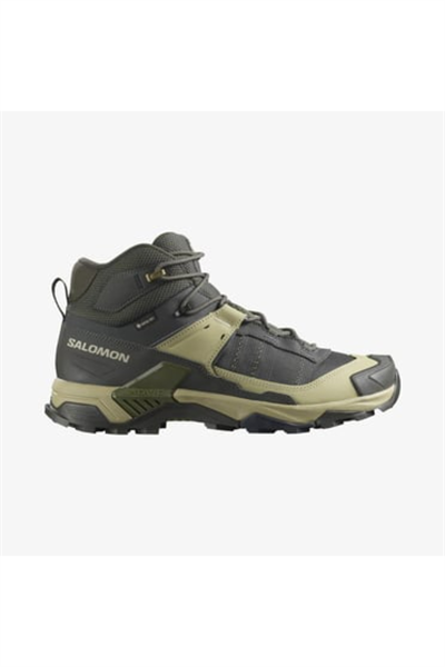 Salomon 477543 X ULTRA 5 MID GTX Erkek Outdoor Bot Gri yeşil