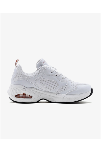 Skechers 177052 / WHT M-UNO-OUT STREET FUN  Kadın Yürüyüş Ayakkabısı Beyaz