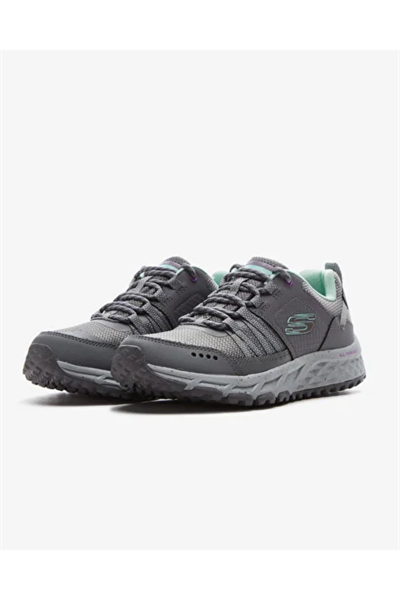 Skechers 180061TK BKW ESCAPE PLAN Kadın Outdoor Ayakkabı Gri Mavi