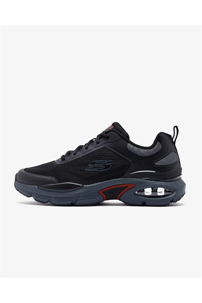Skechers 232656 / BKCC SKECH-AIR VENTURA-CATACLYSM Erkek Yürüyüş Ayakkabısı Siyah Kırmızı