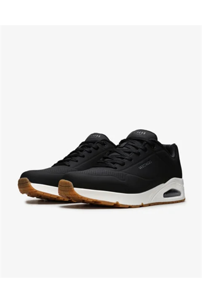 Skechers 52458/BLK UNO STAND ON AIR  Erkek Sneaker Ayakkabısı Siyah Beyaz