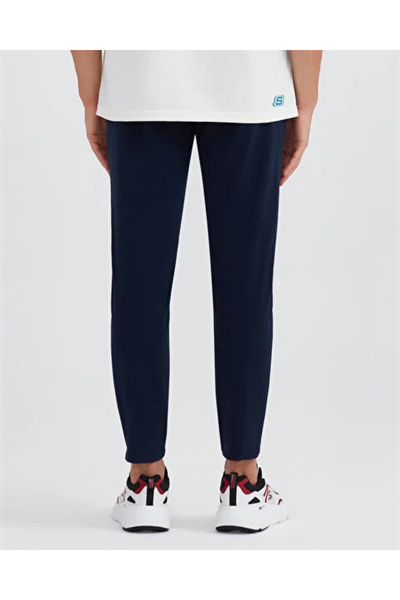 Skechers S222083 M Micro Woven Pant Erkek Alt Eşofman Lacivert