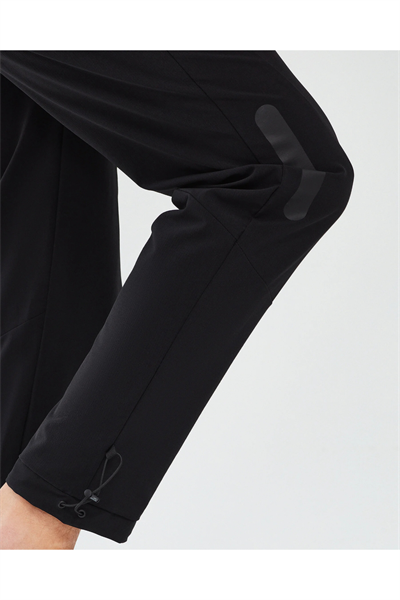 Skechers S241043-001 M Micro Coll. Regular Fit Pant Erkek Alt Eşofman Siyah