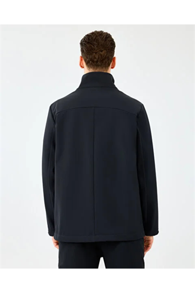 Skechers S2520132-3817 M Softshell Basic Jacket Erkek Ceket Siyah