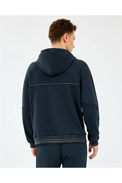 Skechers S2520227-3817 Hoodle Erkek SweatShirt Siyah