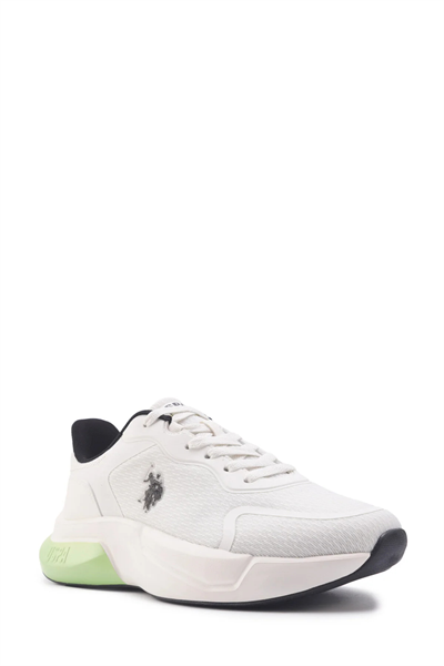 U.S. POLO ASSN. 101502379 WILLY Erkek Spor Ayakkabısı Beyaz