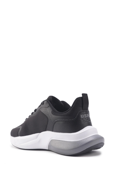 U.S. POLO ASSN. 101502380 WILLY Erkek Spor Ayakkabısı Siyah Beyaz
