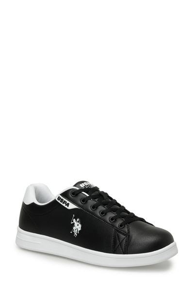 U.S. POLO ASSN.101501692 COSTA 4 FX Kadın Sneaker Siyah Beyaz