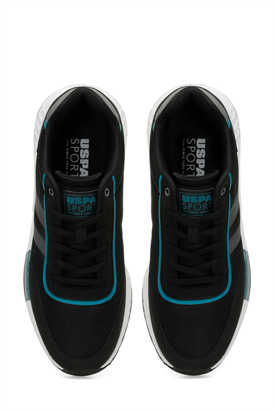 U.S. POLO ASSN. 101501726  Drago Erkek Spor Ayakkabı Siyah Beyaz