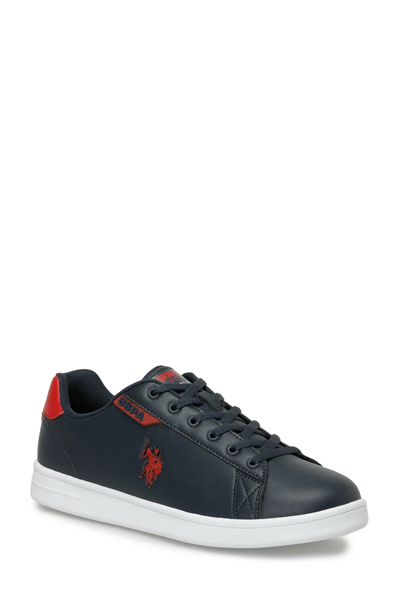 U.S. POLO ASSN.101501689 COSTA 4 FX Erkek Sneaker Siyah Beyaz