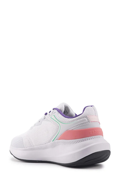 U.S. POLO ASSN. 101502086 PASIFIC WMN 4FX Beyaz Kadın Koşu Ayakkabısı Beyaz