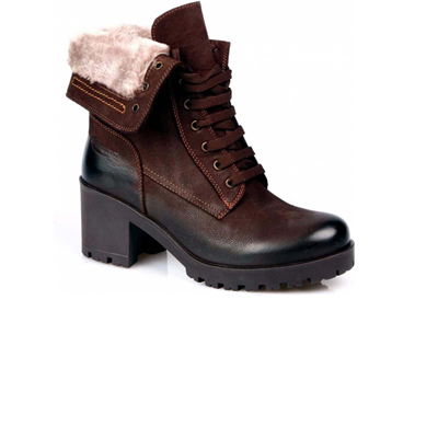 Venüs 1705405K Guardio Kahve Kadın Bot Kahverengi