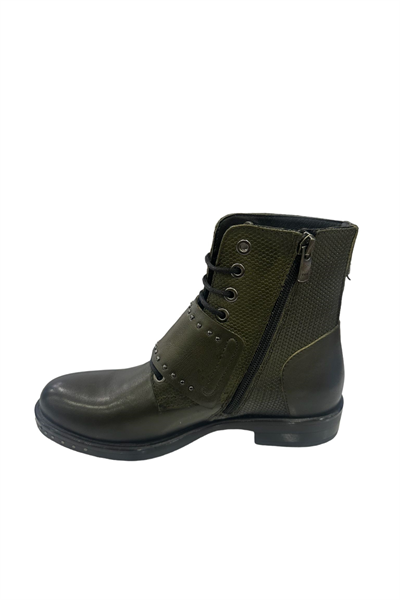 Venüs 1852507 22 Kadın Hakiki Deri Bot yeşil