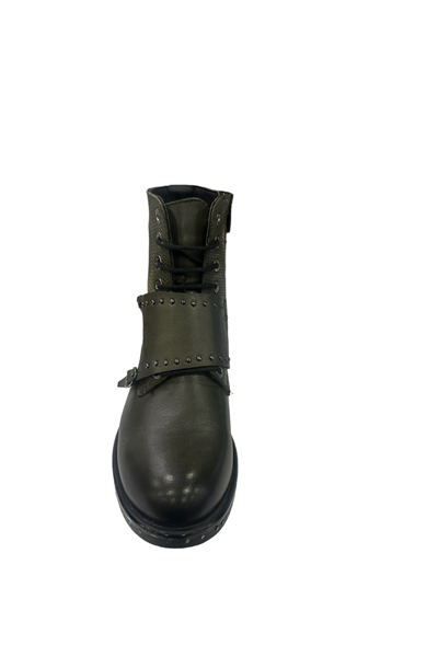 Venüs 1852507 22 Kadın Hakiki Deri Bot yeşil