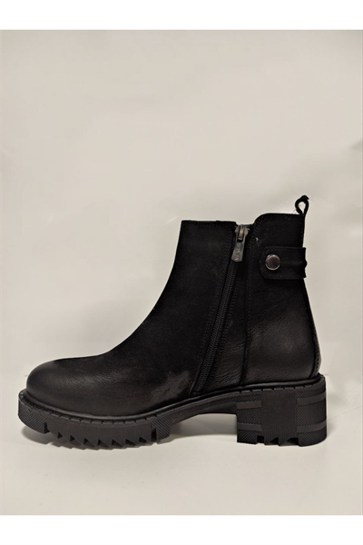 Venüs 1950811K Kadın Deri Bot Siyah