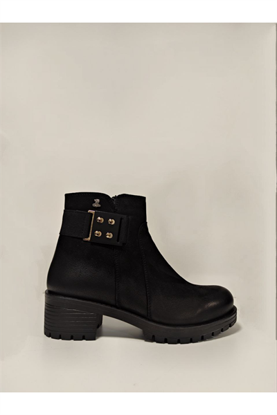 Venüs 3309K Kadın Deri Ayakkabı Siyah