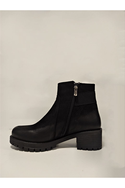 Venüs 3309K Kadın Deri Ayakkabı Siyah