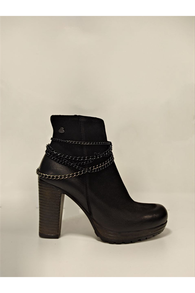 Venüs 35113K 01 Bot Kadın Siyah Siyah
