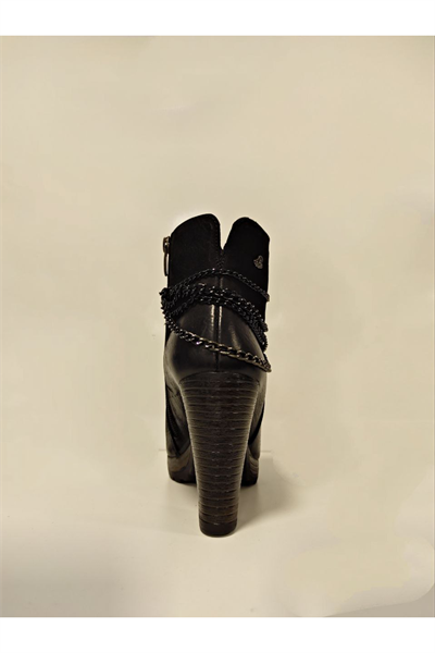 Venüs 35113K 01 Bot Kadın Siyah Siyah