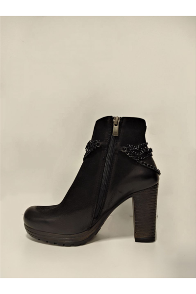 Venüs 35113K 01 Bot Kadın Siyah Siyah