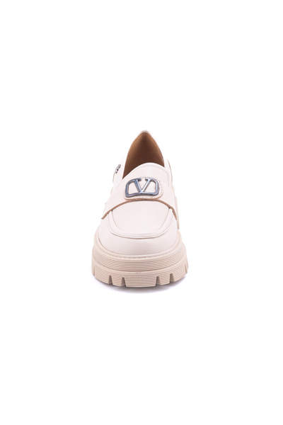 Venüs Casual 2353003K Kadın Deri Ayakkabı bej