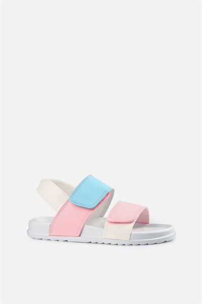 Vicco 321.F23Y.252 Krixi Çocuk Sandalet Beyaz Pembe