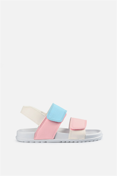 Vicco 321.F23Y.252 Krixi Çocuk Sandalet Beyaz Pembe