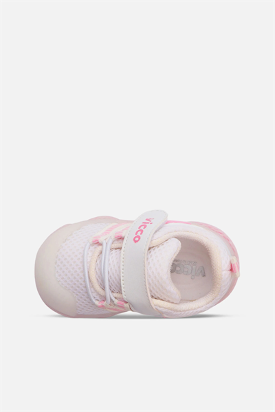Vicco 346.E24Y.150 Orante Çocuk İlk Adım Ayakkabısı Beyaz Pembe