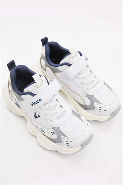 Vicco 346.F25Y.225 Tag Çocuk Yürüyüş Ayakkabısı Beyaz