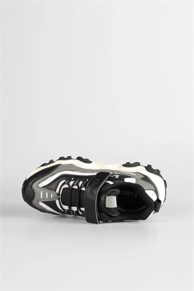 Vicco 346.P25K.244 Pote Çocuk Yürüyüş Ayakkabısı Siyah Gri