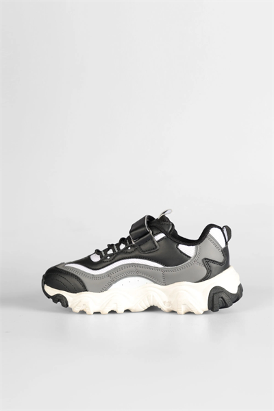 Vicco 346.P25K.244 Pote Çocuk Yürüyüş Ayakkabısı Siyah Gri