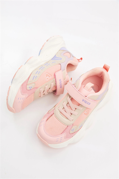 Vicco 346.P25Y.202 Tag Çocuk Yürüyüş Ayakkabısı pudra