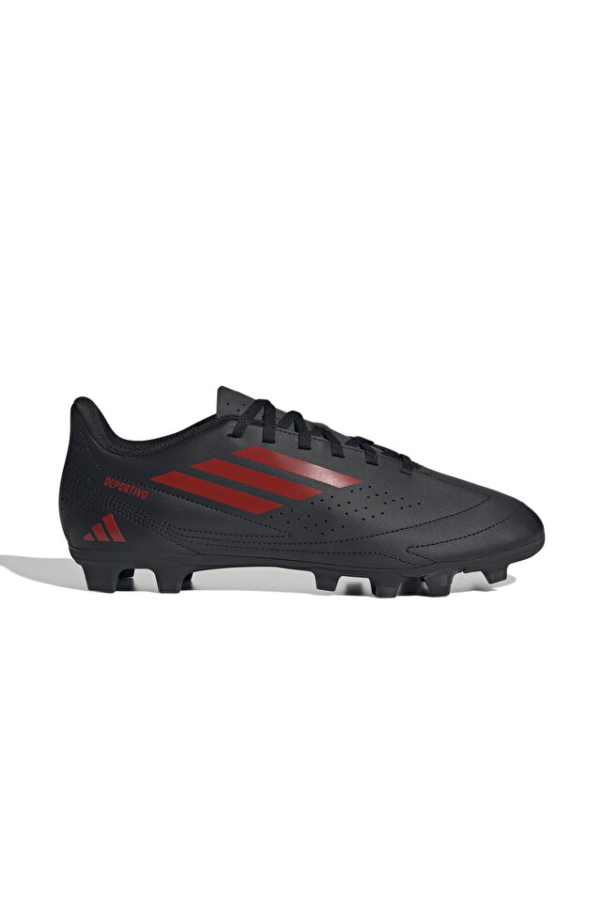 Adidas IF1402 DEPORTIVO III FxG Erkek Futbol Ayakkabısı Siyah Kırmızı