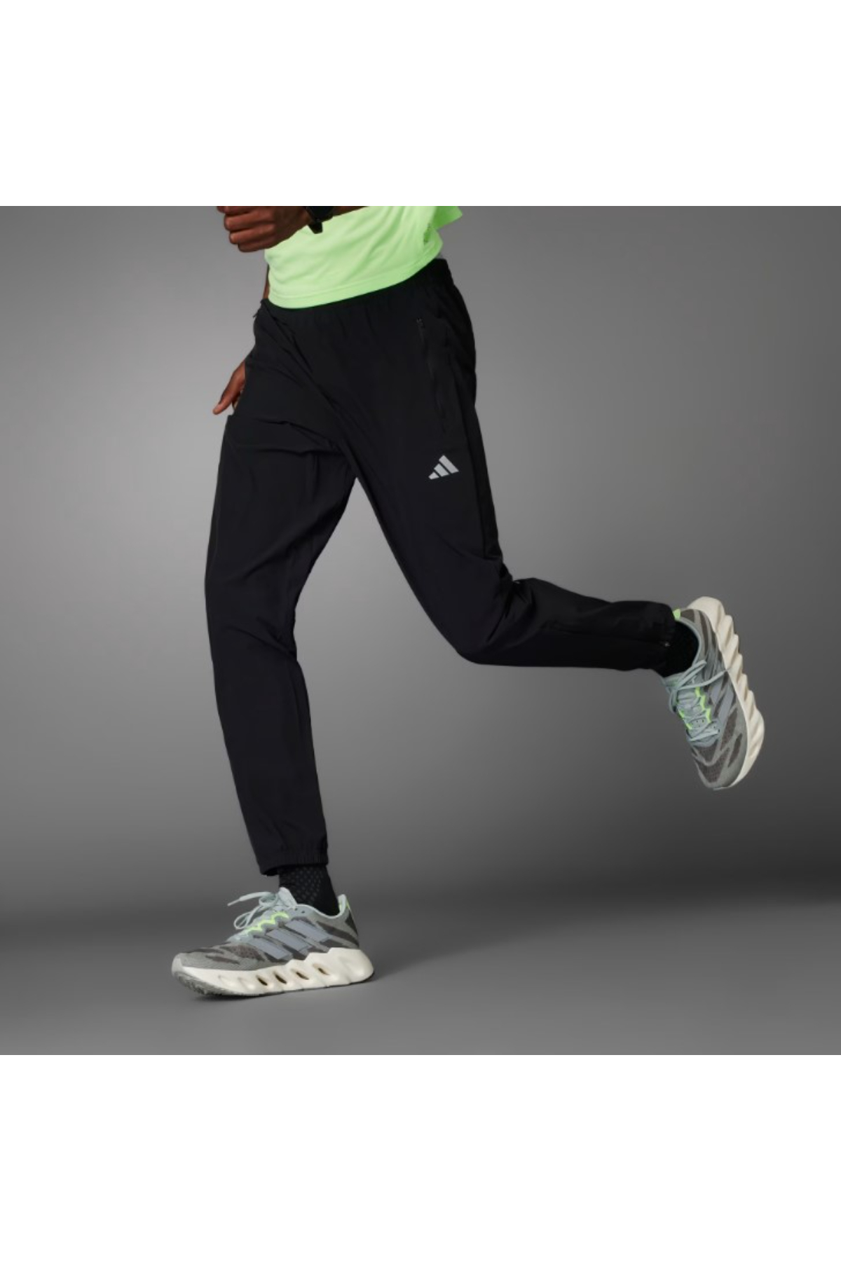 Adidas IQ0918 RUN IT TKO PANT Erkek Alt Eşofman Siyah