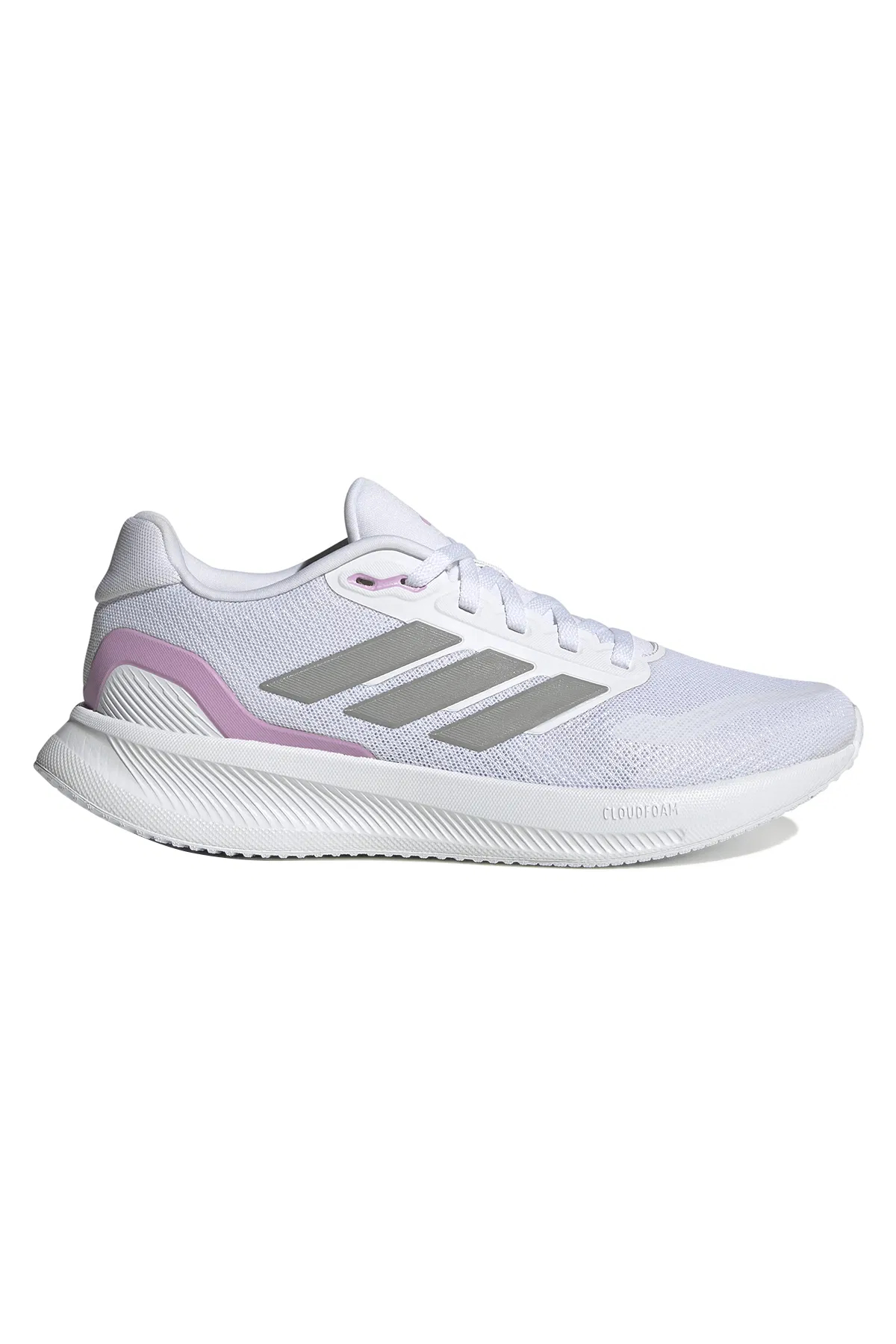 Adidas JI3981 RUNFALCON 5 W Kadın Yürüyüş Ayakkabısı Beyaz Pembe