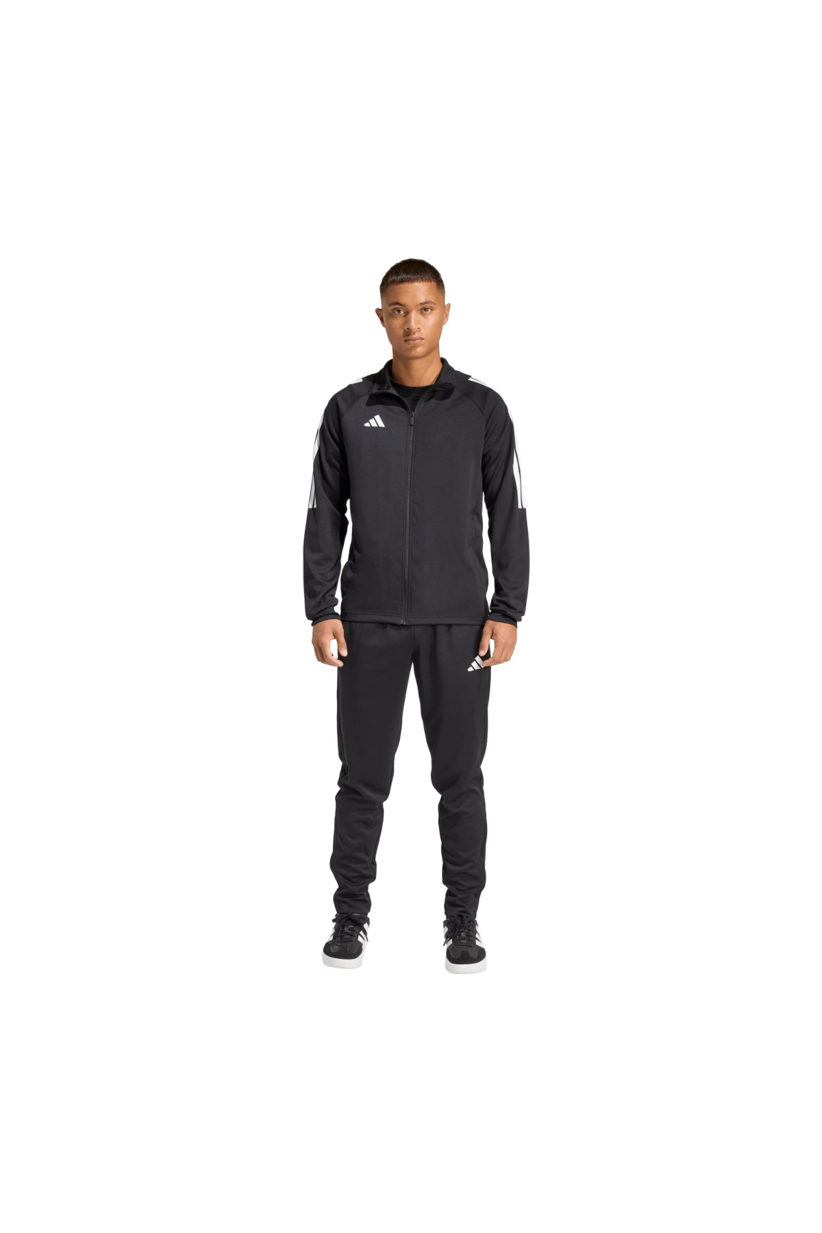 Adidas JZ0300 M SERENO TS Erkek Eşofman Takımı Siyah Beyaz